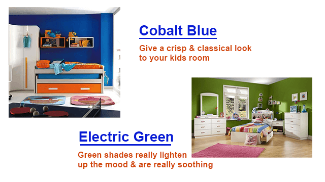 7 Vibrant Colour Scheme For Your Kids Room