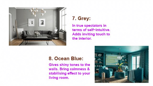 10 Best Colour Combinations for Your Living Room