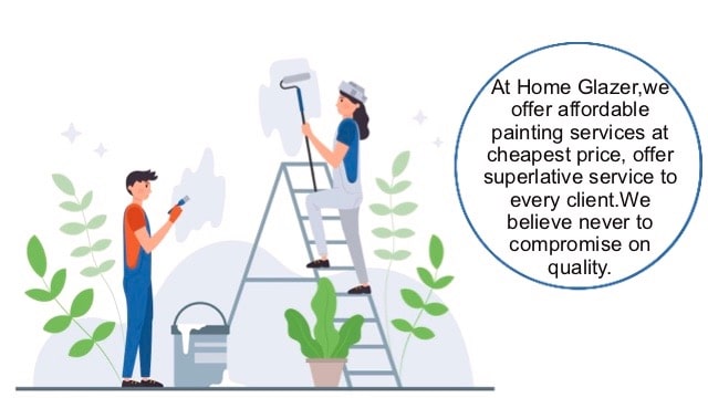 At Home Glazer, we promise to offer affordable painting services at the cheapest prices.
