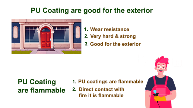 PU Coating are good for the exterior