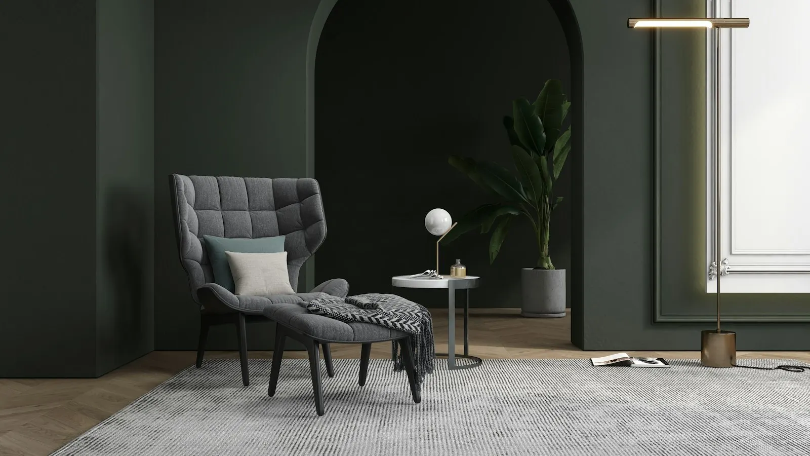Elegant Living Room Interior