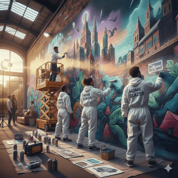 Graffiti Painting Process
