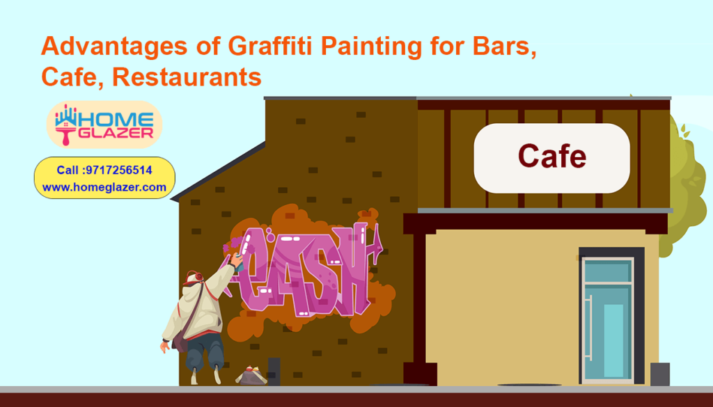 Advantages of Graffiti Painting for Bars, Cafe, Restaurants