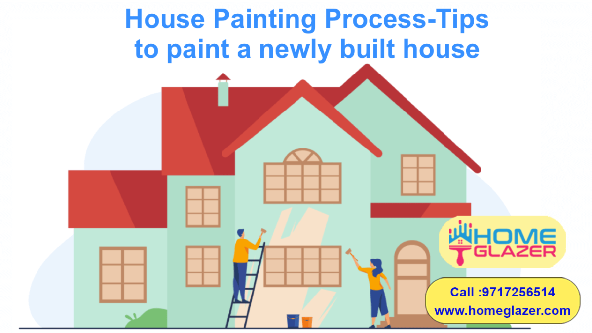 First time painting | Fresh Painting | How to paint a newly build ...