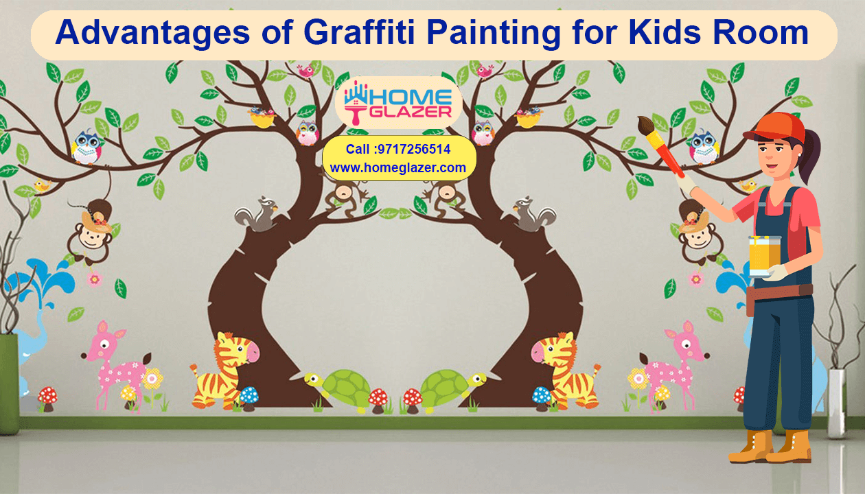 Advantages of Graffiti Painting for Kids Room