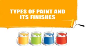 Types of paint