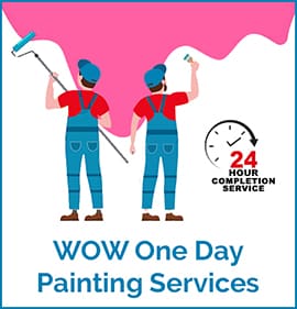 WOW One Day Painting Services in Delhi by Home Glazer