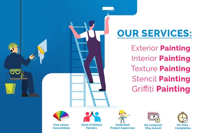 Professional Painting services by Homeglazer