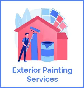 Exterior painting services in Delhi by Home Glazer