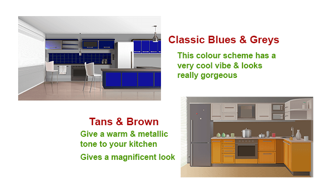 12 best colour scheme for kitchen | Kitchen colour ideas