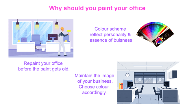 The best time to paint your office, shop or business space
