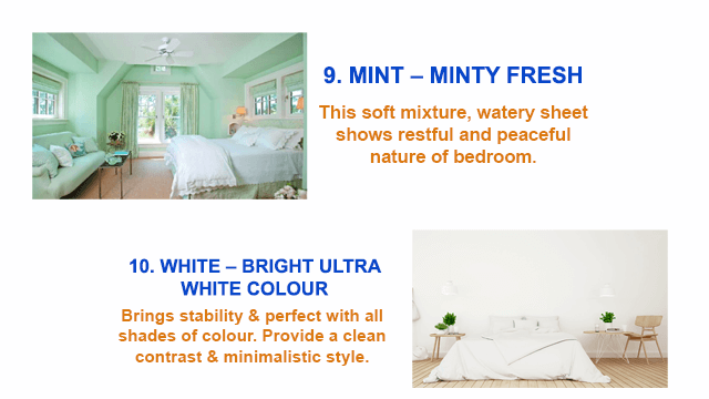 BEST COLOUR COMBINATION FOR THE NEWLY MARRIED COUPLE