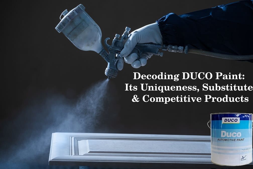 DUCO Paint Its Uniqueness, Substitute & Competitive Products