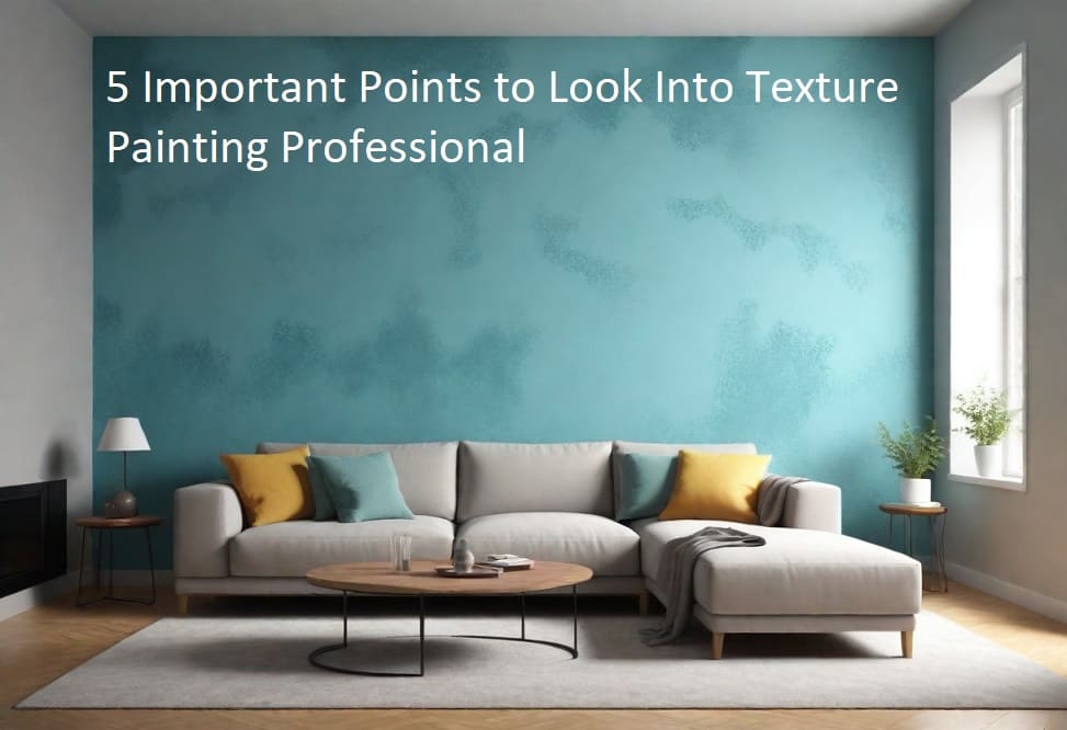 5 Important Points to Look Into Texture Painting Professional